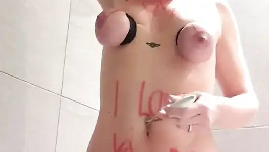 Orgasme Di Kamar Mandi Dengan Mainan Listrik