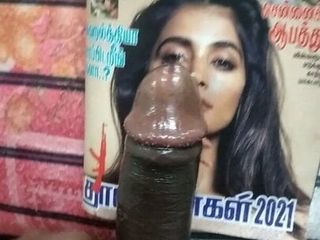 Pooja thevadiya sucking my oily black cock