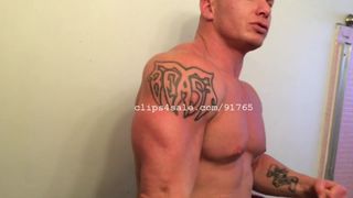 Muscle Flexing - Brock Flexing Video 1