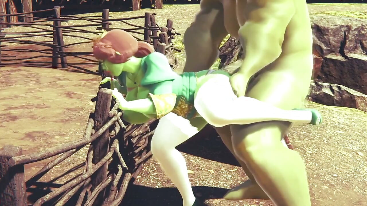 Η Πριγκίπισσα Φιόνα γαμιέται από τον Hulk