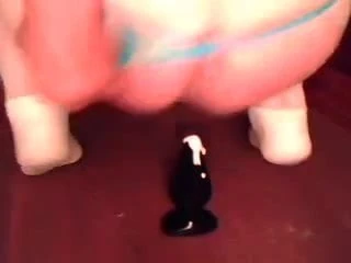 pluging my ass