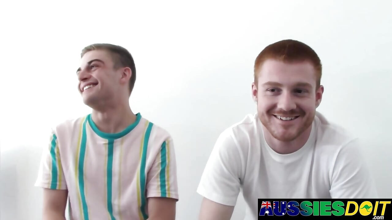 Redhead Aussie Kane Thrusts Bare Into Dillons Willing Gay Asshole