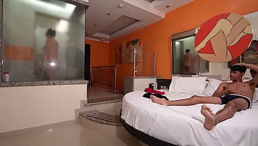 I Agree to Share a Bed with My Stepson in a Cheap Hotel