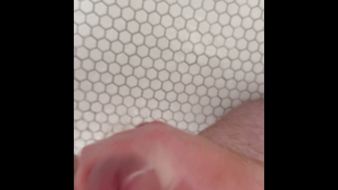 Masturbating in the shower