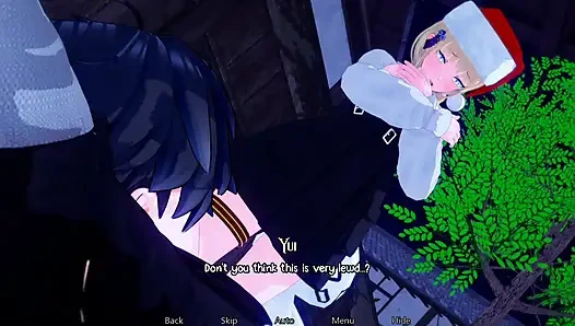 Adik tiri ngentot aku di halaman belakang