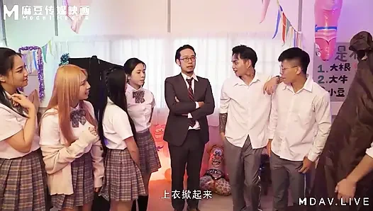 MDHS-0003 Средняя школа Маду/Продажа рисовых мисок для матери и дочери