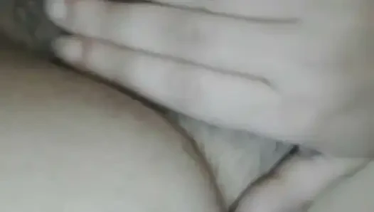 Amatör yakın çekim solo: yumuşak dokunma ve okşamalar