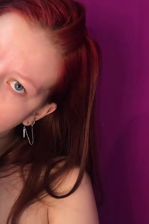 Beautiful Redhead Is Sucking My Feet and Toes POV