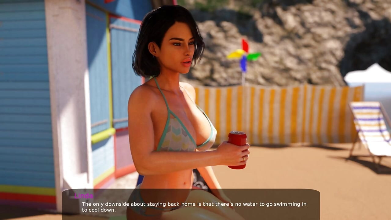 Milfy City v0.6e Dio 97 s Lindom na plaži od Loveskysan69