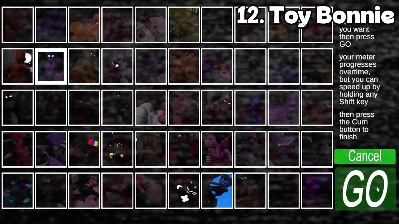 Erotic Custom Night - Wszystkie sceny seksu