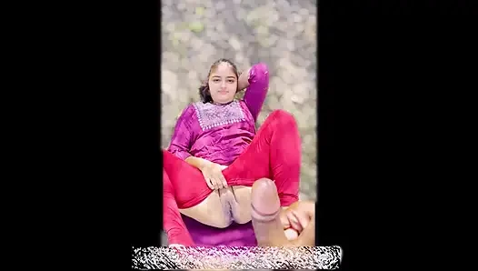 The village native took a naive girl to the forest and had sex, the first sex of a beautiful virgin girl xxx video