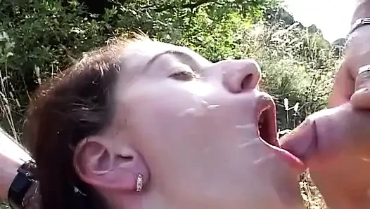 She's a real nasty cocksucker girl!