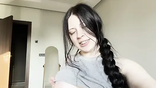 Ass to Mouth with My Stepsister Destroy Anal Gape Fartign Ass