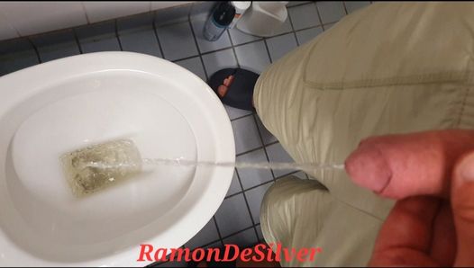 Master Ramon pisses his golden juice in sexy Puma Shorts
