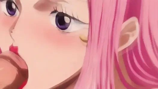 one piece hentai - bonney with big breasts in action