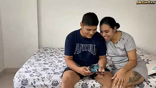Sister-in-law with a desire for cock enters my room.