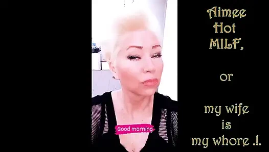 Aimee Hot MILF is a hot mature webcam slut-slave .!. )) Peter Stone's "start-stop show" with his own wife.!.))