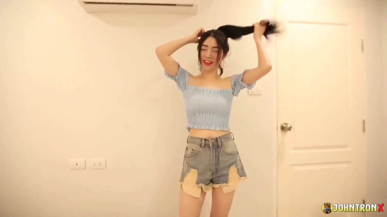 Johntronx - Hairy Asian Pussy Is Banged in POV Fashion