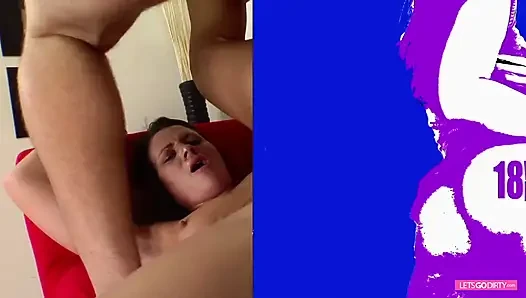Header likes to suck deep and to get her facial ending