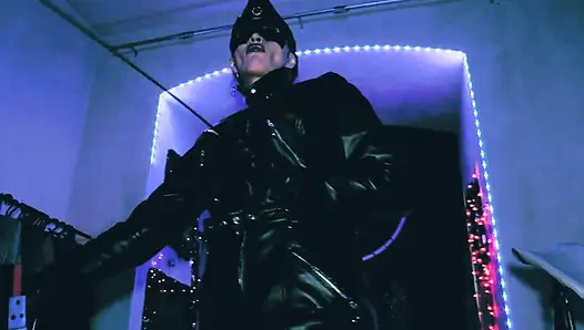 Mistress Eva Latex full leather fetish boots domina uniform bdsm kink hot milf