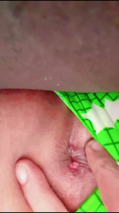 Com minha lingerie gostosa e ferramenta