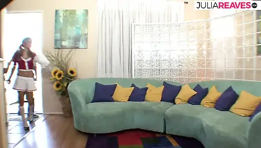 Samuel fucks a real blonde cheerleader
