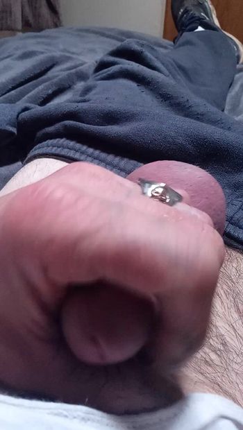 Thick white cock.....solo male jacking his cock