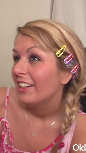 Spectacular moment from "Daddy catches 18yo teen masturbating and fucks her"