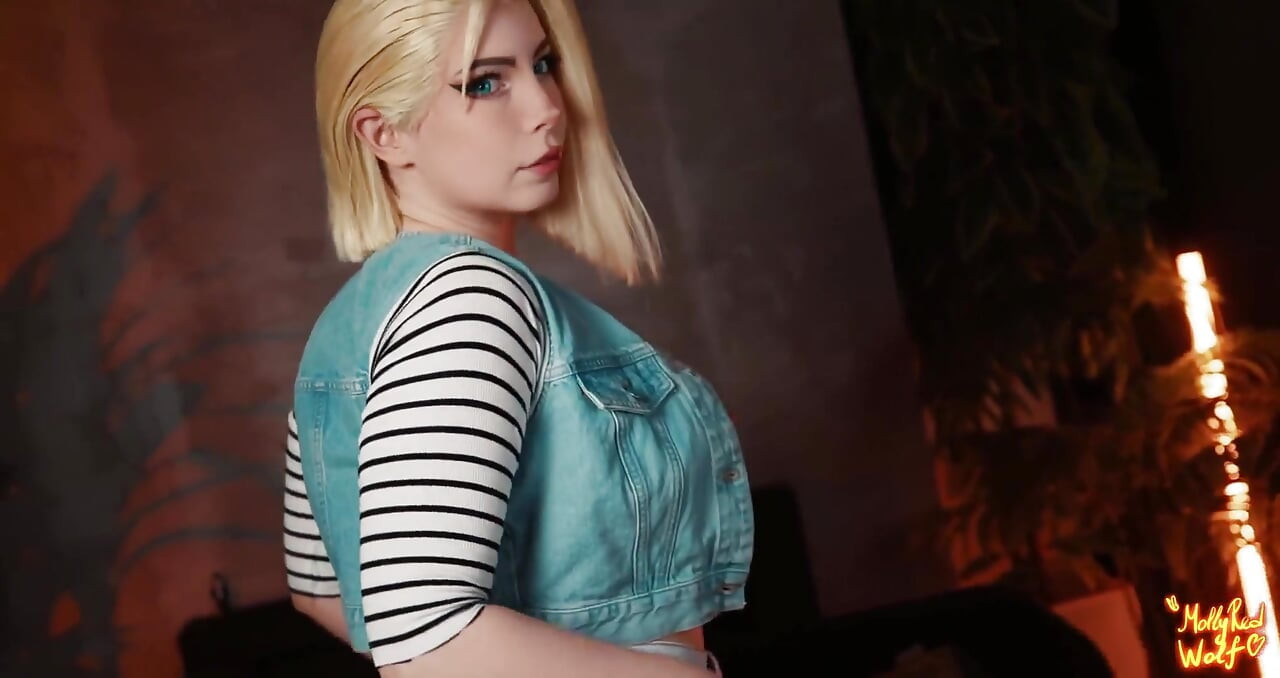 Ze vond zijn dragon balls. Heet voor Android 18 - Mollyredwolf