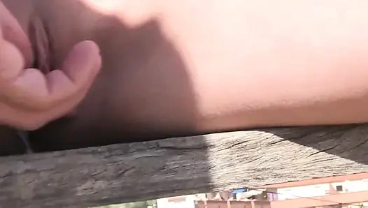 Outdoor sex + anal sex with naughty Pamela Sanchez