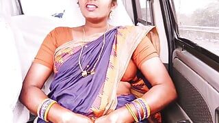 Sexy maid name of Rangi car sex and pissing, telugu DIRTY  talks.