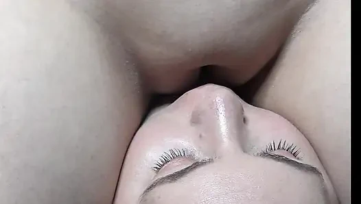Gaming Teen Face Riding