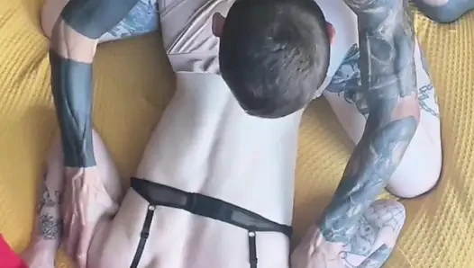 Hard Rough Sex Big Dick Tattooed Daddy Hoss Kado Fucking Pierced Alt Girl Salem Multiple Creampies Passionate Fuck