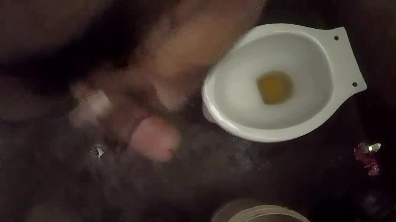 Horny Masturbating in the CR
