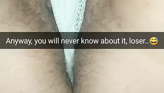 Cheating bride with big boobs Milky Mari in snapchat-Part 9