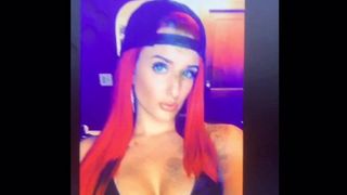 Justina Valentine sperma eerbetoon #1 (mtv roodharige)