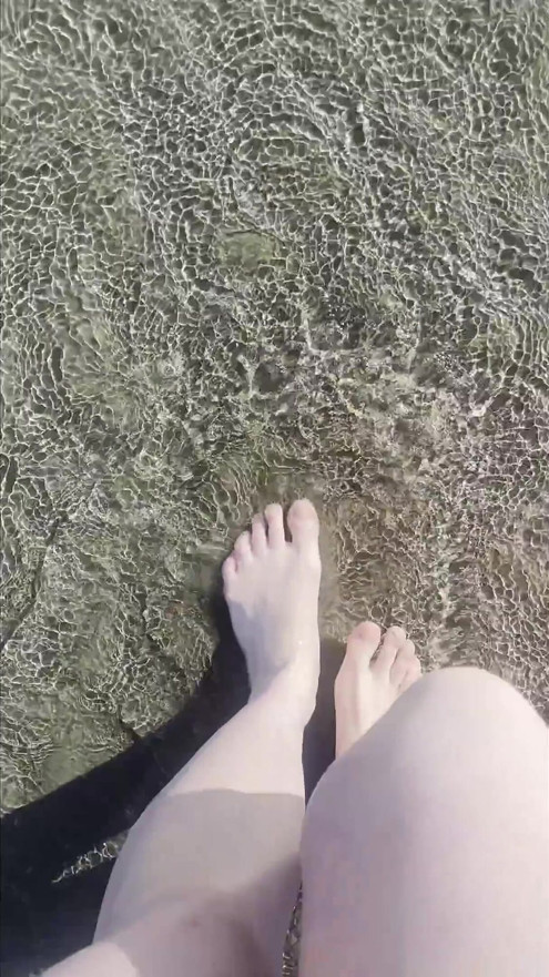 Beach Feet Teasing