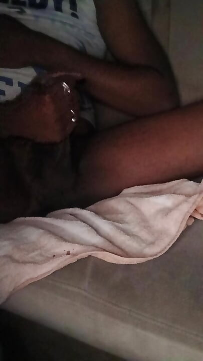 Jerking off late night