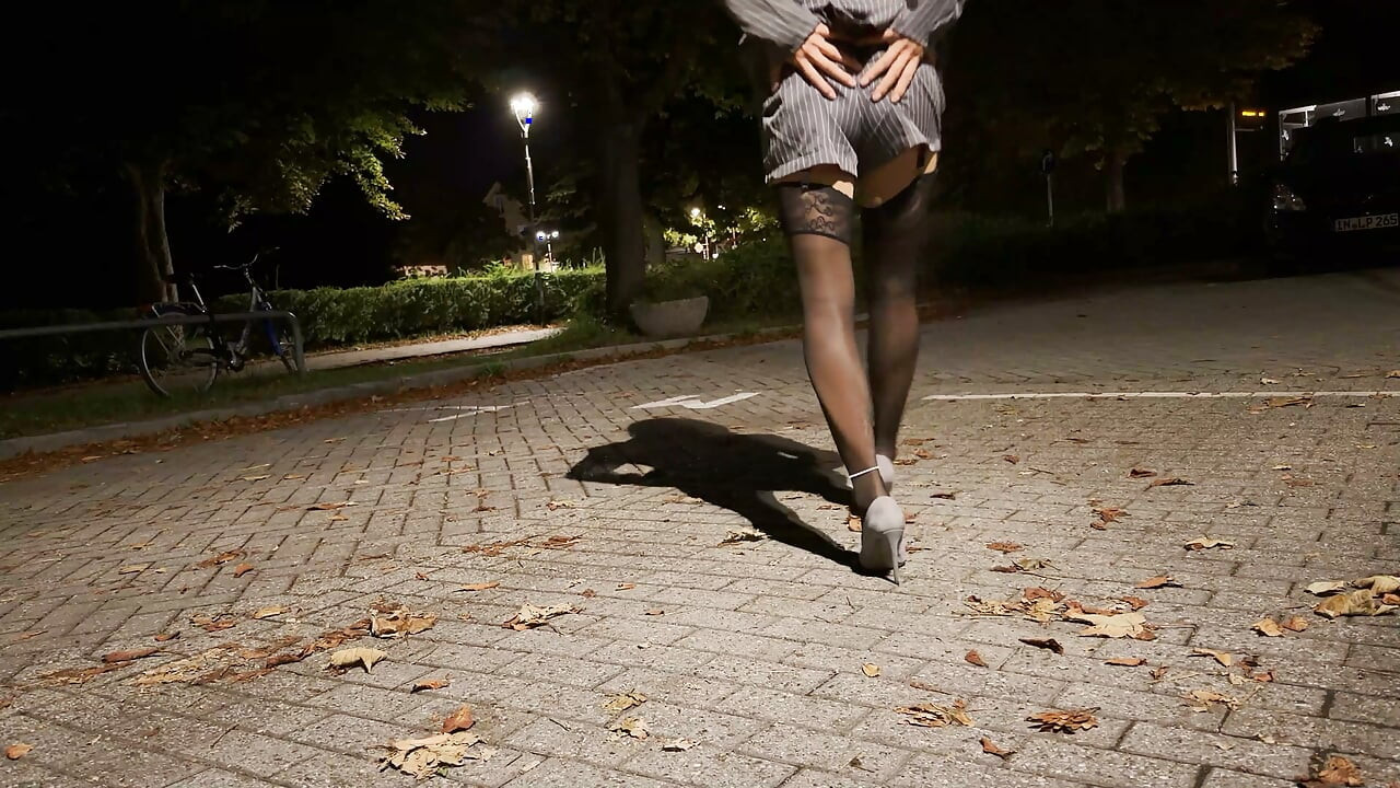 In nylon stockings and business suit I stumble through the night