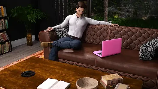 Nursing back to pleasure: the virgin invites a guy in her house ep 61