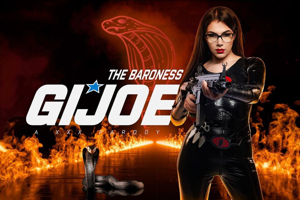 VRCosplayX Tidak Ada Melarikan diri dari Awek Valentina Nappi Sebagai G.I. JOE BARONESS