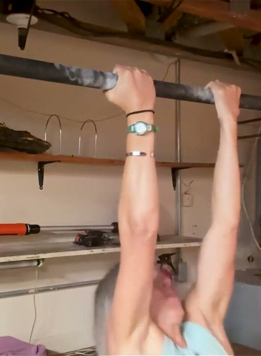 Lora has been given another chin-up challenge