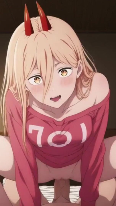 Chainsaw Man Ecchi Movie POWER anime hentai cartoon naruto boruto one piece big tits ass milf mature cowgirl hardcore sex indian | Clip 3