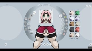 Fapwall Rule34 хентай игра Sakura от Naruto - грубый трах