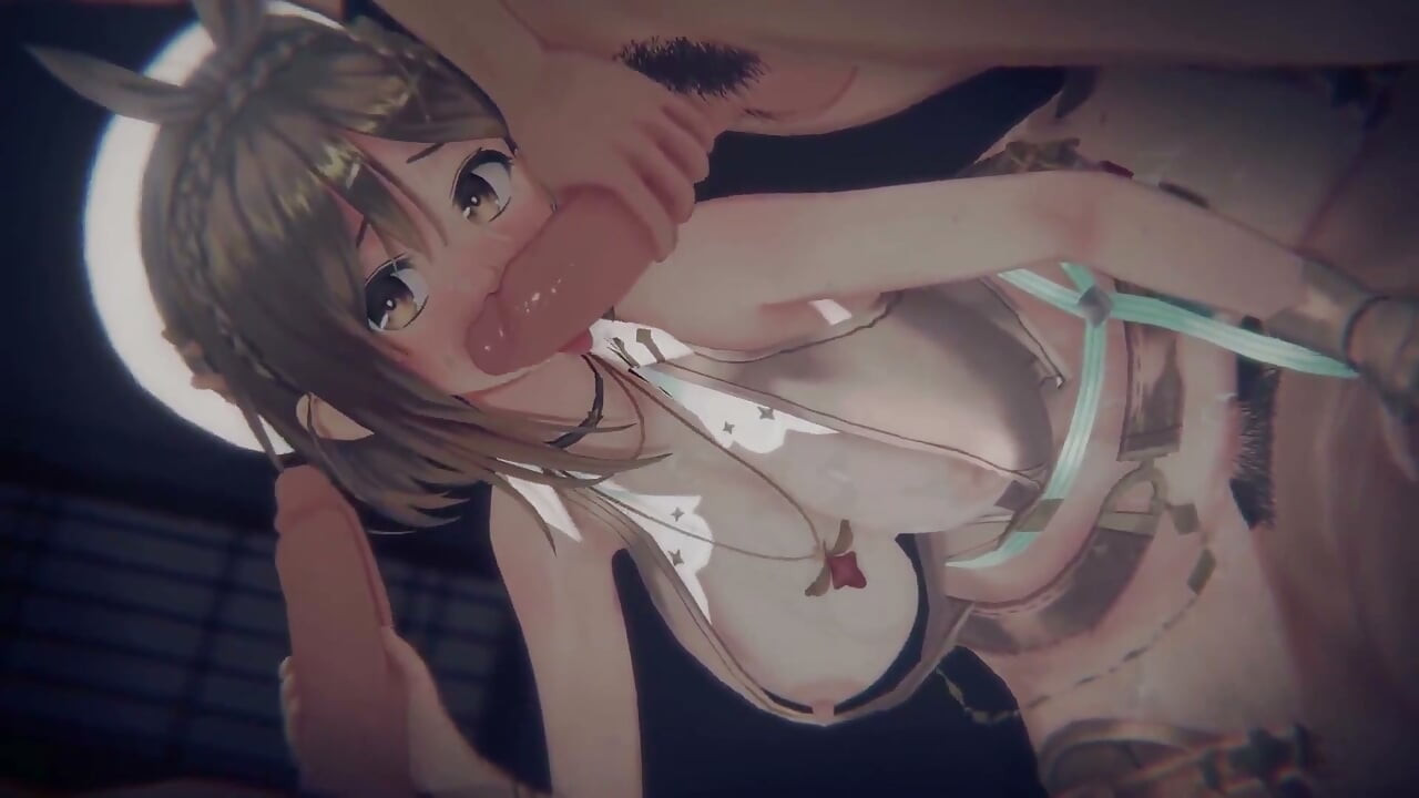 [3d hentai] Ryza Ryzachat Ai lanzamiento síntesis (gorda alquimista ai compañero y preñada en primer plano hardcore) (4k/60fps)