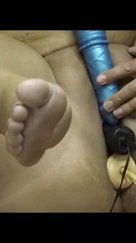Used as an object of pleasure in foil and spanked | Clip 2
