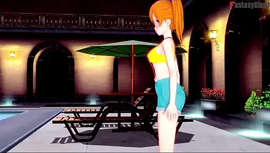 Misty bikini blowjob - Poketmonster