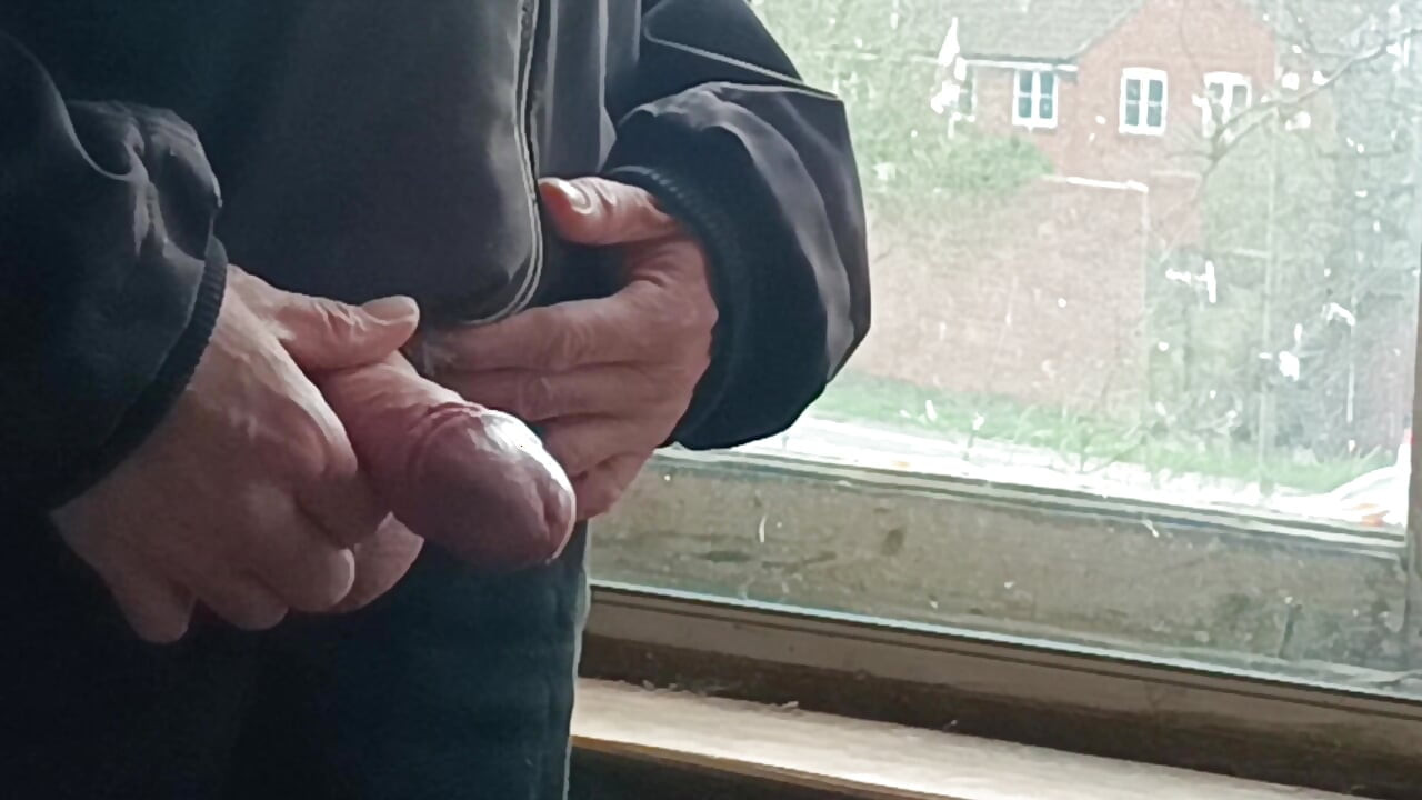 Masturbating and Cumming by the Window at Friend's House - Rockardglans