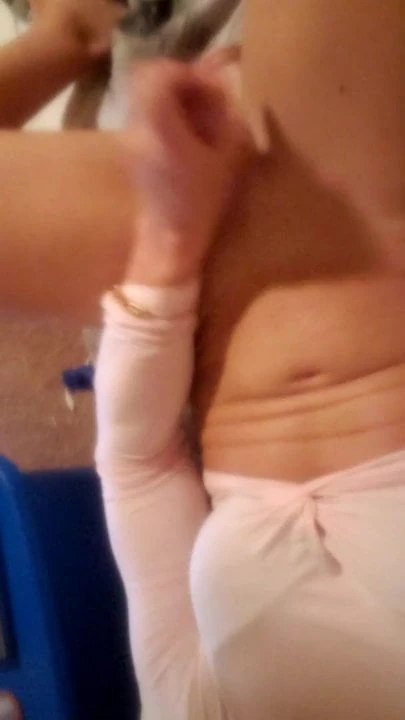 Missy toys with Huge Dildo