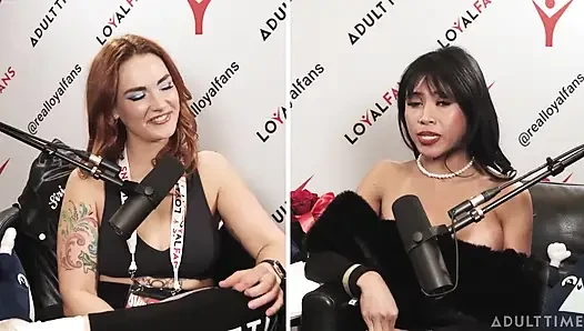 Ember Snow en sevdiği baharatlı oyuncaklarını ve tekniklerini ortaya çıkarıyor! | Adult Time Podcast